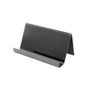 TEMU 1개 스테인리스 스틸 명함 홀더, 데스크탑 디스플레이 스탠드, 사무실 책상 리셉션 전시회를 위한 세련되고 모던한 디자인, 클래식 골드, 실버, 블랙 색상으로 제공 - 기타 금속 재질