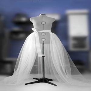 TEMU 레트로 파티 및 볼에 완벽한 반투명 블랙 튤 롱 스커트 드레스