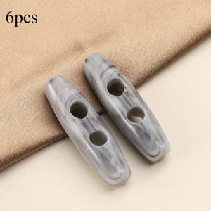 TEMU 6개입 호른 버튼 스웨터 코트 버튼 오벌 패키징 선물 상자 홈 텍스타일 올리브 버튼 스트립 올리브 버튼 남녀공용 코트, 트렌치 코트, 스웨터 장식용 버튼