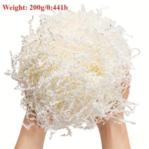 TEMU 200g 생생한 주름 라피아 종이 충전재 | 웨딩, 파티, 선물 상자, 사탕 포장 장식 재료 - 선물 포장 바구니 채우기, 생일, 결혼식, 기념일, 발렌타인데이, 추수감사절, 어버이날에 적합