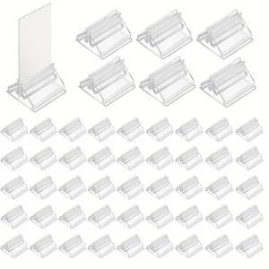 TEMU 35개 아크릴 명함 홀더, 투명 명함 홀더, 게임 체스 피스 홀더, 카드, 사진, 메모, 그림 보관용 홀더, 할로윈, 크리스마스 이벤트 & 파티 용품 할로윈&크리스마스