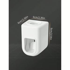 TEMU 욕실용 벽걸이 자동 치약 디스펜서, 치약 홀더 특징