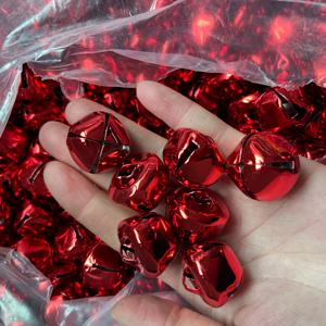 TEMU 30개 혼합 컬러 크로스 오프닝 벨 세트 - 빨간색, 초록색, 은색 - 수제 크리스마스 및 새해 장식, DIY 홈 데코에 이상적, 크리스마스, 할로윈, 졸업 축하용 페스티벌 행잉 벨, 애완견과 고양이 장식