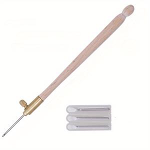 TEMU 자수 펀치 바늘 세트, 크로스 스티치 공예 키트, 프랑스식 뜨개질용 펜치 니들 패키지