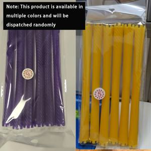 TEMU 6개입 일본식 플라스틱 컬드 웨이브 로드, 긴 머리와 짧은 머리용 롤러, 전문 살롱 도구