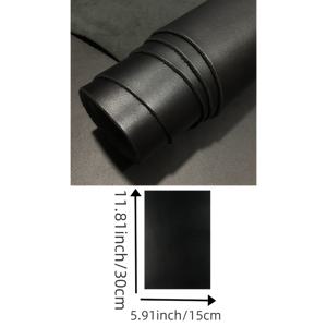 TEMU 검은색 상급 원단의 정연한 직물 진짜 소가죽 사각 조각, 약간 단단한 질감, 두께는 1.5~1.8mm입니다. 지갑, 머니 클립, 총 홀스터, 상품, 노트북 커버, 시계 스트랩, 신발, 가방, 책상 매트, 마우스 패드 등을 만드는 등 다양한 DIY 프로젝트에 적합합니다