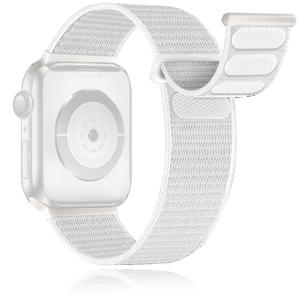 TEMU 스포츠 나일론 루프 밴드, 애플워치 38mm/40mm/41mm/42mm/44mm/45mm/46mm/49mm 호환, 여성 남성용 조절 가능한 통기성 브레이디드 스트랩, 아이워치 시리즈 10/9/8/7/6/5/4/Ultra, 가족 친구 선물 추천