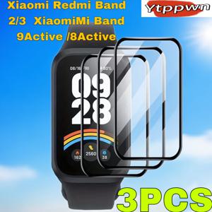 TEMU 샤오미 레드미 밴드 2/3/8/9 액티브 스마트워치 스크린 보호필름 3개 세트 - HD 투명, 스크래치 및 충격 방지 (5H 경도), 지문 방지, 샤오미 레드미 밴드 3/9 액티브/2/8 액티브 호환, 피트니스 트래커 & 스마트워치용 비유리 필름, 매끄러운 핏 디자인, 내구성 플라스틱