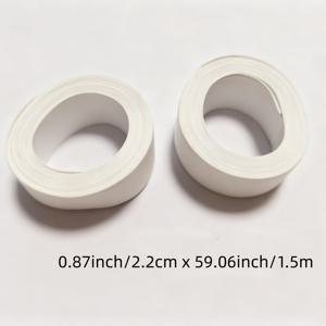 TEMU 자착식 실링 테이프 - 튼튼하고 도구 불필요, 욕실, 주방, 바닥, 플라스틱, 욕조, 유리 및 단단한 나무에 간편하게 부착 - 즉각적인 누수 방지, 욕실 수리, 매끄러운 마감, 쉬운 부착