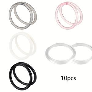 TEMU 10개입 가방 손잡이, 다양한 색상의 다용도 가방 스트랩, DIY 비치백, 직조백, 토트백용 교체용 손잡이, 내구성 있는 휴가 선물, DIY 지갑 만들기