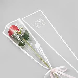 TEMU 100개 투명 꽃다발 슬리브 - 