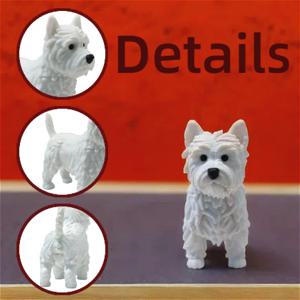 TEMU 이 웨스트 화이트 테리어 레진 피규어는 매력적인 미소를 연출하며 집이나 사무실 장식에 완벽한 액센트입니다. 정교한 장인 정신으로 제작되었기 때문에 크리스마스, 발렌타인데이 또는 집들이 축하 행사에 이상적인 선물입니다.