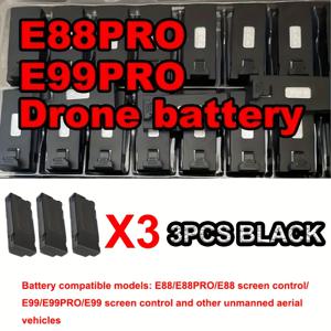 TEMU 1개/2개/3개, 2025년 인기 드론 배터리, 드론용 고용량 3.7V 교체 리튬 배터리 5개, E88, E99 및 기타 모델과 호환, 높은 호환성, 새해, 발렌타인데이 및 부활절 선물|드론