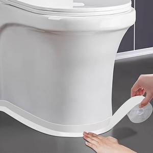 TEMU 튼튼한 자가 점착 방수 코킹 스트립 - 도구 불필요, 간편한 부착 욕실 테이프 (화장실, 싱크대, 욕조, 샤워실용) - 방습, 매끄러운 디자인, 내구성 좋은 접착제, 다용도 접착 스트립, 도구 불필요 설치|방수가방|싱크대