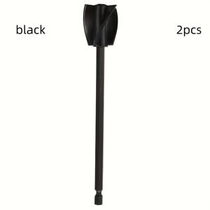 TEMU 2개입 고강도 페인트 혼합 드릴 비트 - 효율적인 기포 감소, 전동 드릴 호환, 레진, 페인트, 안료, 접착제에 적합 - , 프로젝트 및 전문 스튜디오에 적합