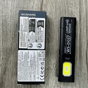TEMU 1개 USB 슬림 LED 손전등 충전식, 휴대용 핸드헬드 토치, 밝은 미니 5모드 손전등, 야외용 경량 랜턴 펜 클립 포함, 빨간색 및 파란색 스트로브 라이트, 꼬리 자석, 작업등, 하이킹, 낚시, 캠핑, 가정용 비상 조명용|캠핑랜턴