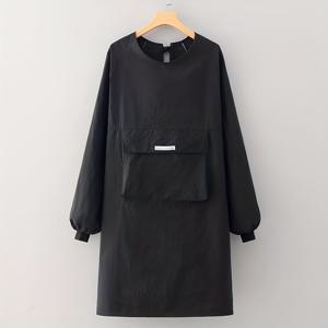 TEMU 120cm 밑단 폭의 원피스 플러스 사이즈 앞치마, 남녀 모두 110kg 이하의 체중에 적합, 더 풍성한 체형을 가진 사람들을 위해 디자인됨