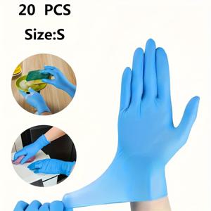 TEMU 가정용 일회용 장갑, 로즈 니트릴 장갑, 청소용 장갑, 가정 청소용, 일상 가정 청소, 일회용 다목적, 청소 필수품, 비장갑