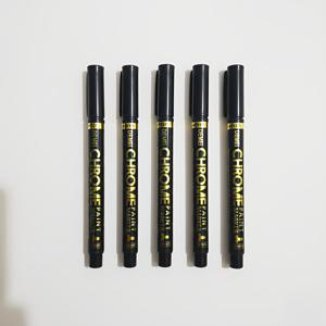 TEMU 5 실버/골드/구리 미러 효과 마커 - 빠른 건조 방수, 카드, 포스터, 컵, 세라믹 및 유리 공예, DIY 페인팅, 반사 디자인, 반짝이는 작품, 고품질 잉크, 부드러운 사용, 장식용 펜, 메탈 펜, DIY 애호가, 아마추어 , 세 가지 색상 선택 가능