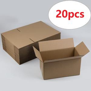 TEMU 10/20개입 13 X 8 X 9 Cm 소형 골판지 상자, 소규모 사업용 크라프트 골판지, 공예용 튼튼한 접이식 배송 포장, 택배 상자, 소형 물품 보관 상자|폴딩박스
