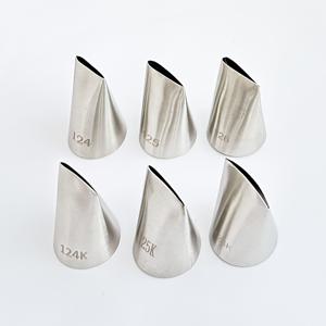 TEMU 장미 꽃잎 아이싱 파이핑 노즐 케이크 페이스트리 팁 세트 퐁당 케이크 도구