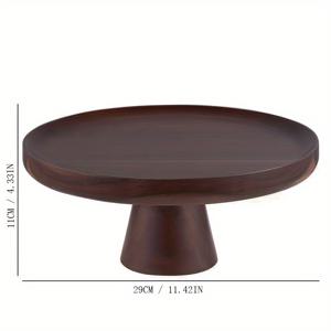 TEMU 헤환 우드 케이크 랙 우드 케이크 플레이트 뮤즈 설메이 여자 종이 컵케이크 트레이 유리 케이크 돔 나무 받침대가 있는 유리 돔 유리 커버가 없는 스타일도 있음 케이크 토퍼 케이크 플레이트 파티 플레이트 보관 트레이 견과류 플래터