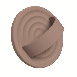 TEMU 강화된 마그네틱 휴대폰 홀더, 마그네틱 호환, 편안한 실리콘 탈착식 루프 그립, 아이폰 Pro Max/Plus/16/15/14/13/12용 휴대폰 뒷면 손가락 반지 홀더|그립톡|휴대폰거치대