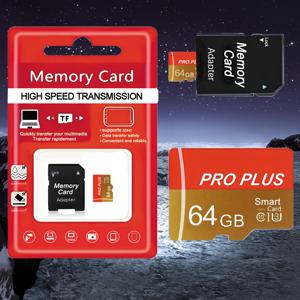 TEMU 100GB, 64GB, 55GB, 32GB, 256MB 용량으로 제공되는 레드 앤 골든 TF 메모리 카드 SD 어댑터. C10 U3 고성능 TF 스토리지 카드/SD 카드로 안전하고 안정적인 전송을 보장하며 스마트폰과 같은 다양한 장치와 호환됩니다.|드론