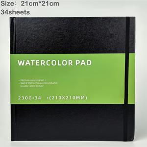 TEMU 필수 도구: 전문가용 수채화 스케치북 - 110 Lb, 230 GSM, 콜드 프레스, 무산성 44페이지 - 수채화 작품 및 혼합 미디어 프로젝트에 적합