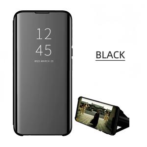 TEMU 휴대폰 케이스 - 비즈니스 미러 플립 케이스, 지문 방지 윈도우 쉘, 삼성 모델 (Note8/Note9/Note10/Note10+/Note20/Note20Ultra/Note10Lite/M10/M23/M30S/M60S) 호환, 360° 풀 보호, 미러 마감 제공.