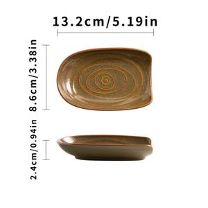 TEMU 세라믹 스푼 & 주방용품 홀더 - 헤비듀티 빈티지 멀티 스푼 랙 선반 포함, 주방, 레스토랑, 카페용 내구성 세라믹 - 공간절약형 주방용품 정리대 (스푼 미포함)