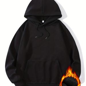 TEMU 조절 가능한 드로스트링과 넉넉한 캥거루 포켓이 특징인 편안하고 캐주얼한 후드티입니다. 다양한 바디 타입에 적합한 편안함과 스타일을 제공합니다.