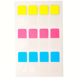 TEMU 120개입 색상 색인 스티커 | 책, 플래너, 파일 정리를 위한 자가 접착 라벨, 내구성이 뛰어나 찢김 방지, 북마킹 및 아카이빙에 적합