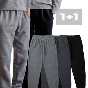 TEMU 파라고나 1+1 남성 기모 스웻 트레이닝 조거 밴드팬츠 남자 겨울 츄리닝바지|바지