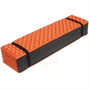 TEMU 휴대용 캠핑 매트, 습기 방지 패드 포함, 이중 계란집 디자인, 국경 넘어 야외 활동에 적합