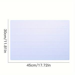 TEMU 1개 A4/A3 다용도 공예 매트 - 스크랩북, 테이프 & 스탬프 아트 프로젝트용 투명 커팅 패드