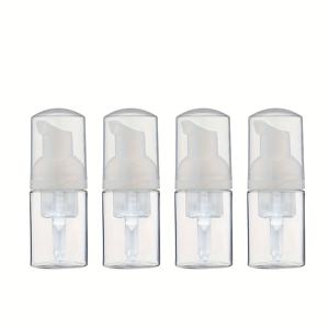 TEMU 4/6/10개 30ml/1oz 빈 폼 비누 펌프 병 여행용 액체 비누, 샴푸, 속눈썹 클렌저, 핸드 솝 리필 가능한 플라스틱 병