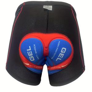 TEMU 5-D 실리콘 시트 쿠션 타이트 핏 사이클링 언더웨어|반바지|자전거|남성반바지