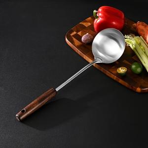 TEMU 고급 업그레이드된 주방 조리 도구 세트 (프라이팬 뒤집개, 수프 스푼, 프라이팬, 죽 스푼 포함), 튼튼한 304 재질의 스테인리스 스틸