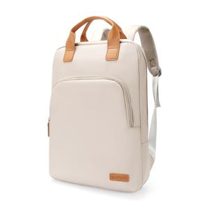 TEMU 14인치 및 15.6인치 노트북용 백팩, 대용량 PU 소재, 학생, 캐주얼, 비즈니스, 직장인, 여행, 짧은 여행에 적합, 가벼운 무게, 학생 및 고등학생에게 이상적|노트북파우치