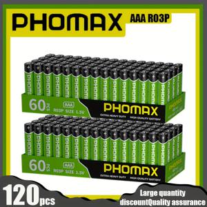 TEMU 포맥스 R03P AAA 탄소 건전지, 데스크 램프, 손전등, 리모컨, 컬러 조명 등 일상 생활에서 흔히 사용되는 다양한 기기에 사용 가능