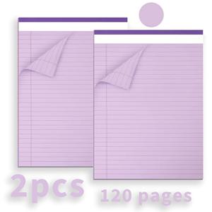 TEMU A4 그래프 & 데이터 패드 - 각 30장씩 2권 세트, 넓은 줄무늬 메모장 노트북, 사무실 회의, 학교, 학생용 - 종이 - 교사용|A4용지