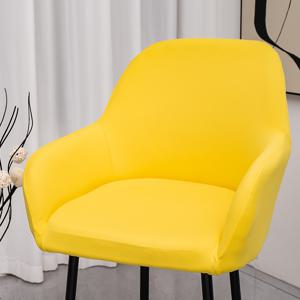 TEMU 사무실 의자, 호텔 식사 의자, 메이크업 의자, 서양 레스토랑 의자를 위한 범용 풀 커버 팔걸이 및 탄성 의자 커버