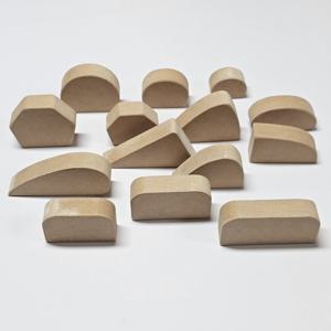 TEMU 14개 목재 세라믹 핸들 성형 브릭 - DIY 도자기 커피컵용 내구성 있는 점토 조각 도구, 다양한 크기 및 모양, 방수 기능, 재사용 가능