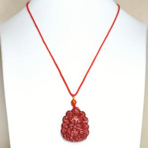 TEMU 빈티지 진박석 구리 9 꼬리 여우 목걸이 - 우아하고 유행하는 남성과 여성에게 이상적인 선물, 축하에 완벽한 선물