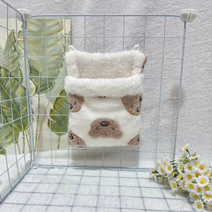 TEMU 슈가 글라이더를 위한 걸이형 수면 장난감, 겨울철 사용에 적합, 햄스터와 같은 소형 애완동물을 위한 따뜻하고 보호적인 장난감, 사계절 사용 가능, 씹힘 방지