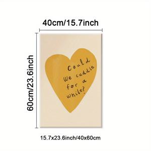 TEMU 1개 액자형 로맨틱 