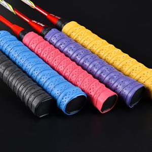 TEMU 10pcs 내구성 있는 미끄럼 방지 PU 그립 테이프, 배드민턴 및 테니스 라켓, 낚시대 - 화려한 색상 (파랑, 분홍색, 보라색, 노란색, 빨간색), 쉽게 설치할 수 있는 휴대용 그립 커버, 라켓 그립 테이프, 스포츠 장비 액세서리, 텍스처 그립 표면