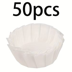 TEMU 50개 비스틱 바스크 치즈케이크 베이킹 라이너 - 오일 엣지 포함, 4인치, 오븐 및 바베큐 그릴용, 케이크 몰드 및 파티 베이킹 필수 주방 용품