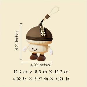 TEMU 귀여운 당근, 양배추, 양파 야채 디자인 스토리지 백 - 미니 코인 파우치 & 이어폰 케이스, 스마트폰, 태블릿 호환